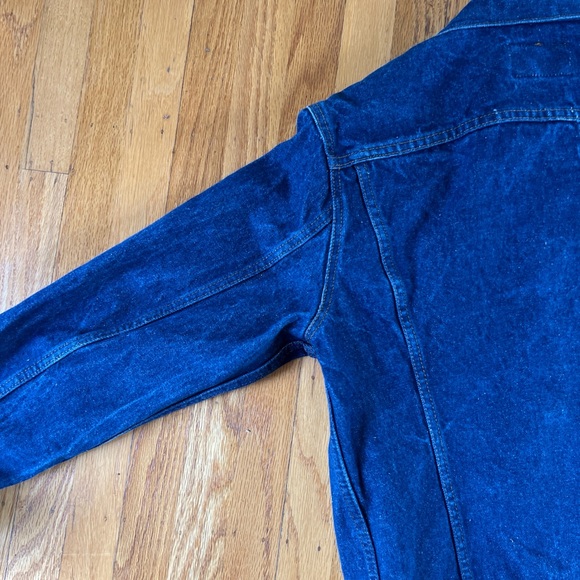 LEVI’S Vintage 1970s Blue Denim Trucker Jacket - Picture 5 of 6